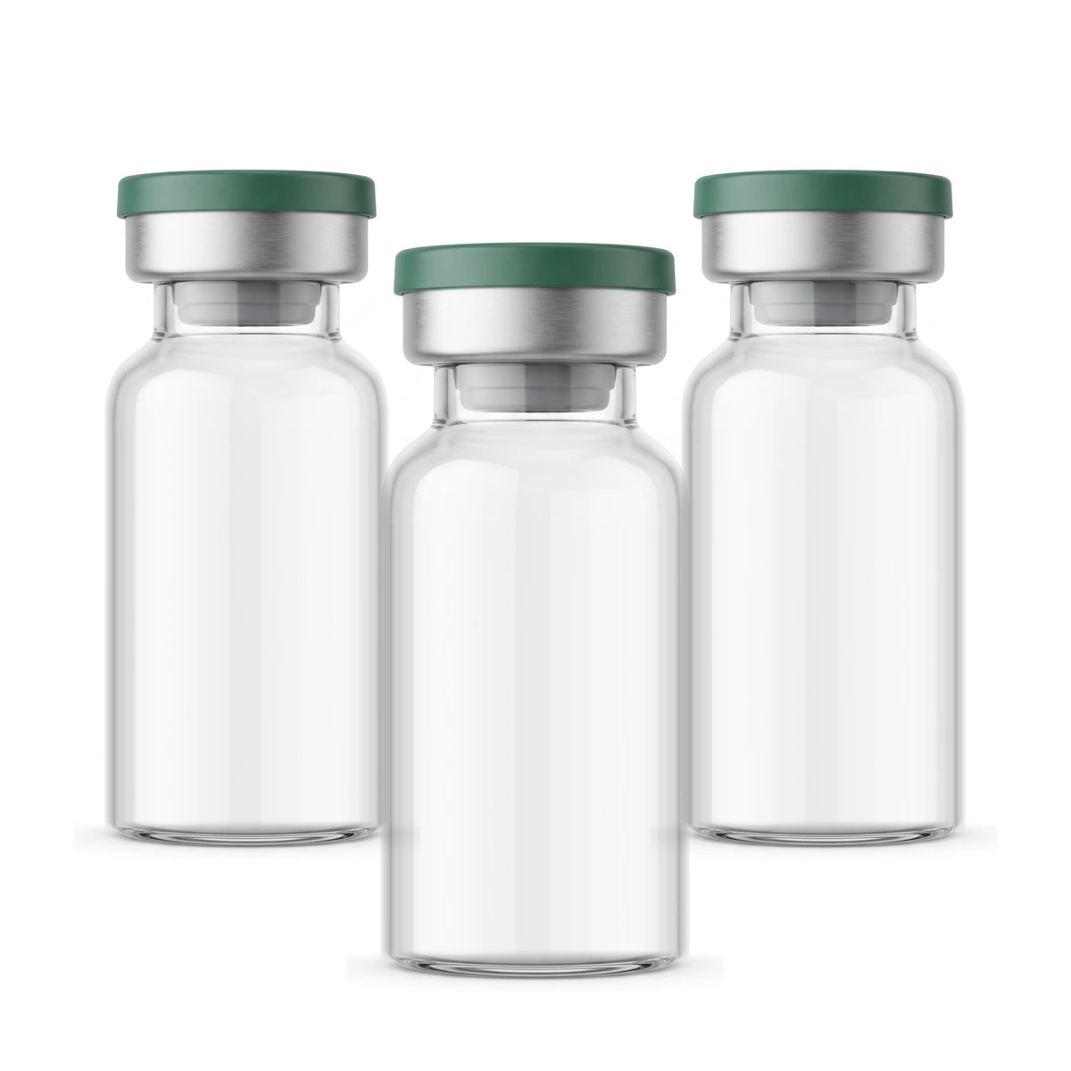 Kineris Vials, stoppers and caps kit 10 sets